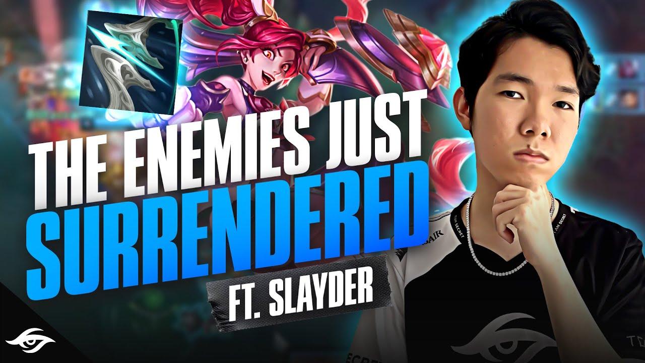 CUNG PHONG LINH LÀ QUÁ ĐỦ ĐỂ SLAYDER KHIẾN ĐỐI PHƯƠNG ĐẦU HÀNG | League of Legends thumbnail