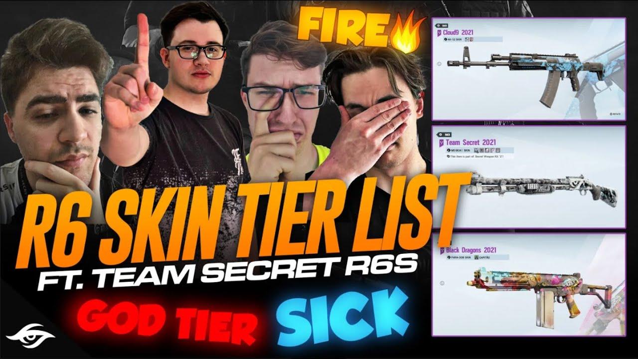 TRASH or PASS? | Secret R6 reviews the new Pro Skins thumbnail