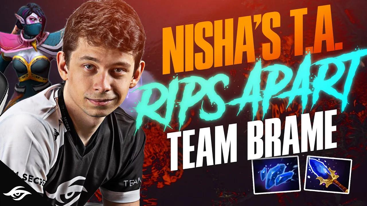 Nisha's Scepter Templar Assassin is NUTS | Secret DotA DPC Highlights vs. Brame thumbnail