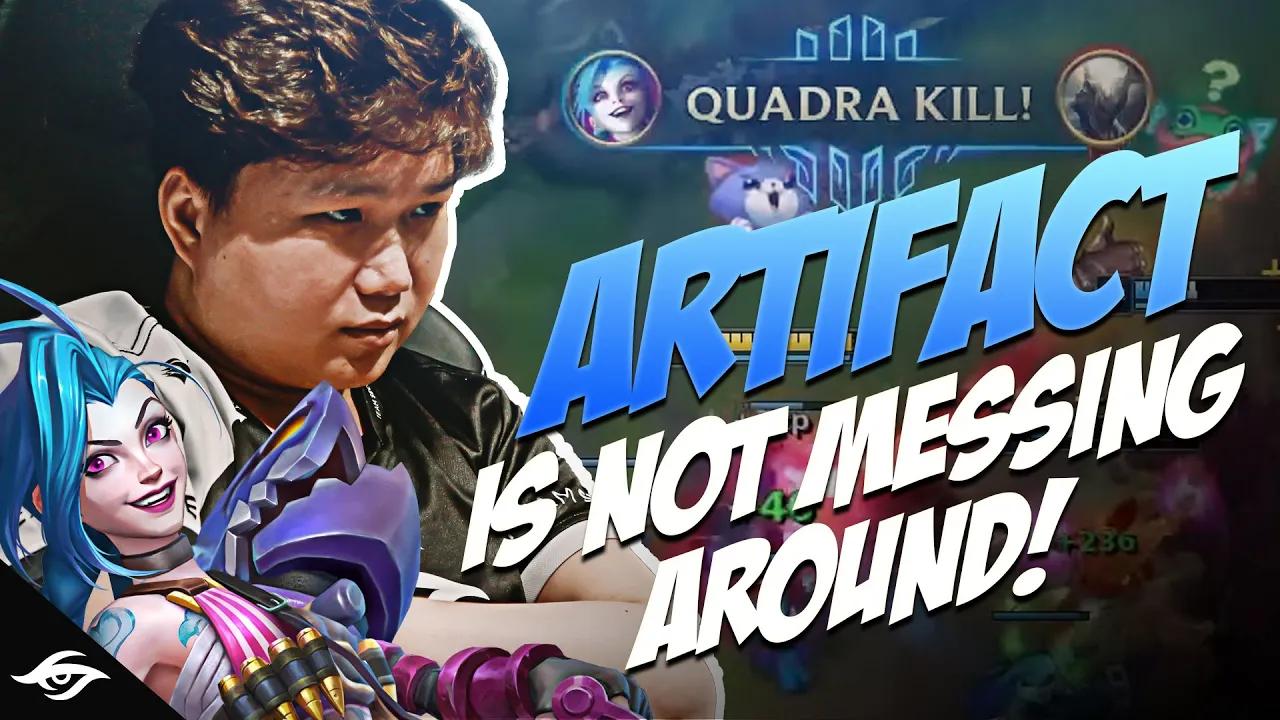 Mid lane hay AD Carry? - Artifact bế team địch đi luôn | Artifact Stream Hightlight thumbnail