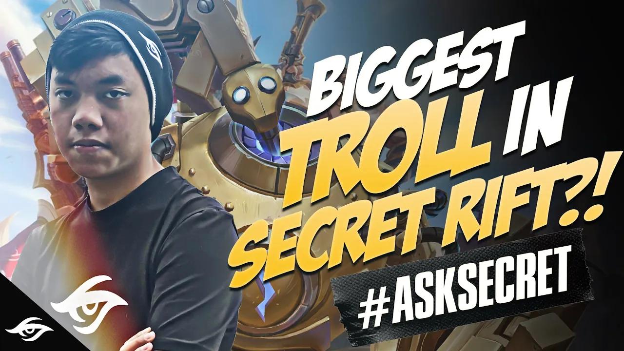 Hamez reveals ALL his secrets #AskSecret | WildRift thumbnail