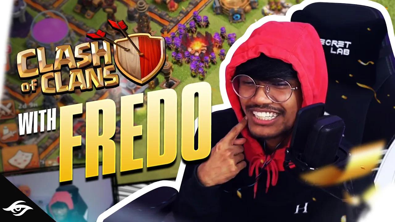 How a PRO PUBG Mobile Player Plays CLASH OF CLANS | Feat. Fredo thumbnail