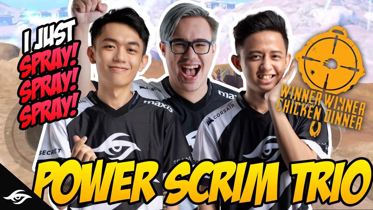 Is this the newest PUBG Mobile Pro-Scrim POWER TRIO? thumbnail