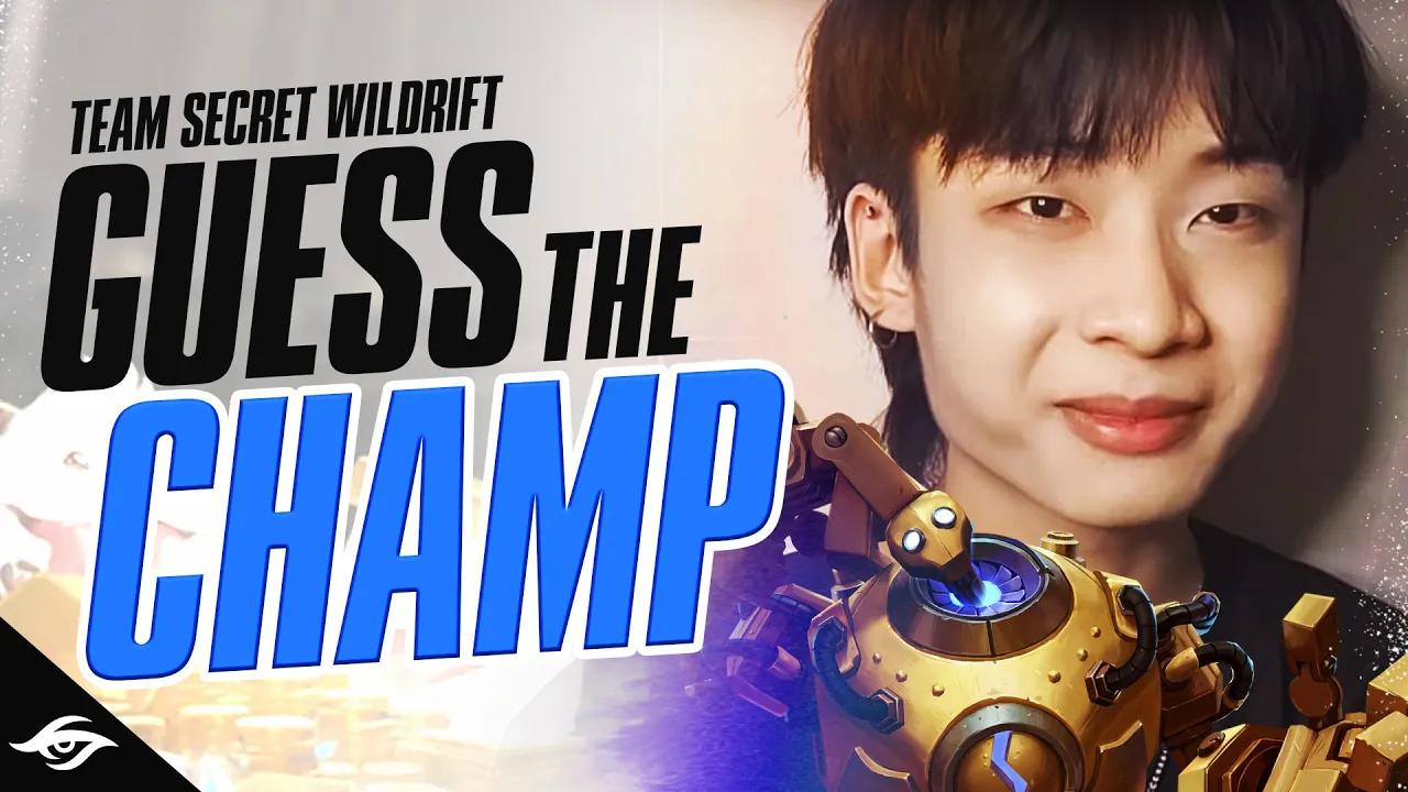 Guess The Champion Challenge ft. Secret Wild Rift thumbnail