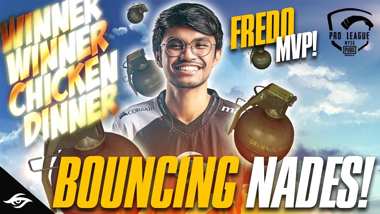 TEAM SECRET NADES IT AWAY TO PMPL WEEK 3 CHICKEN DINNER! | PUBG Mobile thumbnail