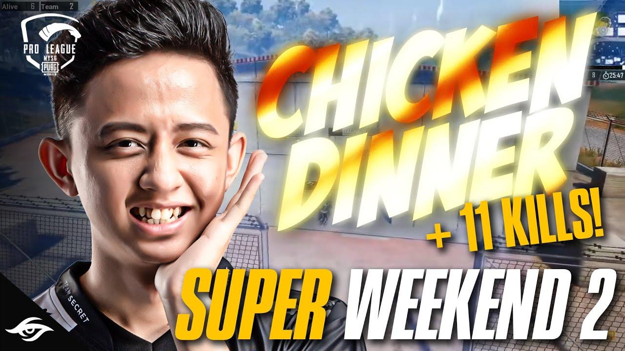 DOMINANT SUPER WEEKEND 4-MAN CHICKEN DINNER! | PUBG Mobile thumbnail