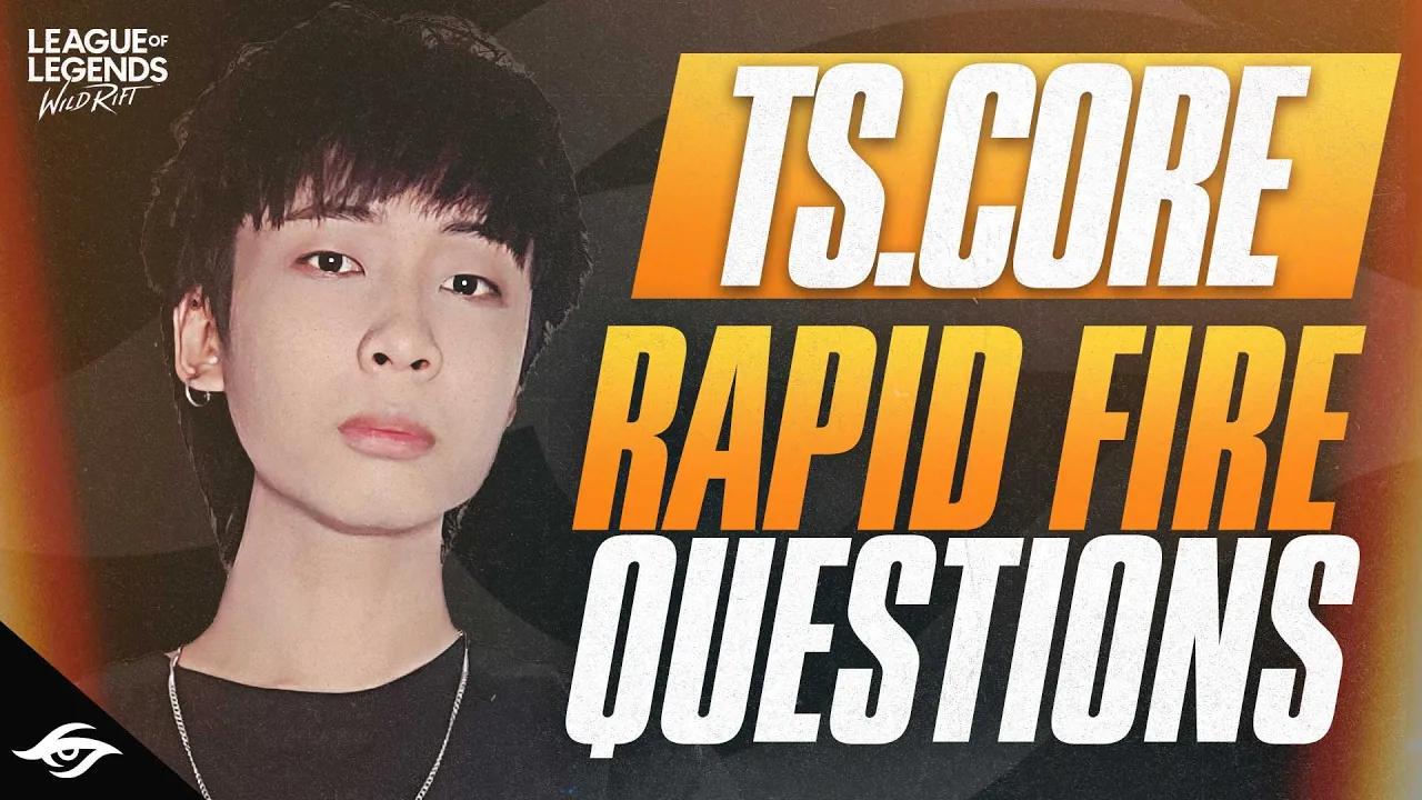 Secret Wild Rift RAPID FIRE QUESTIONS Feat. CORE thumbnail