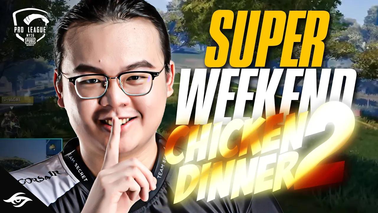 DOUBLE SUPER WEEKEND CHICKEN DINNER SECURED! | PUBG Mobile thumbnail