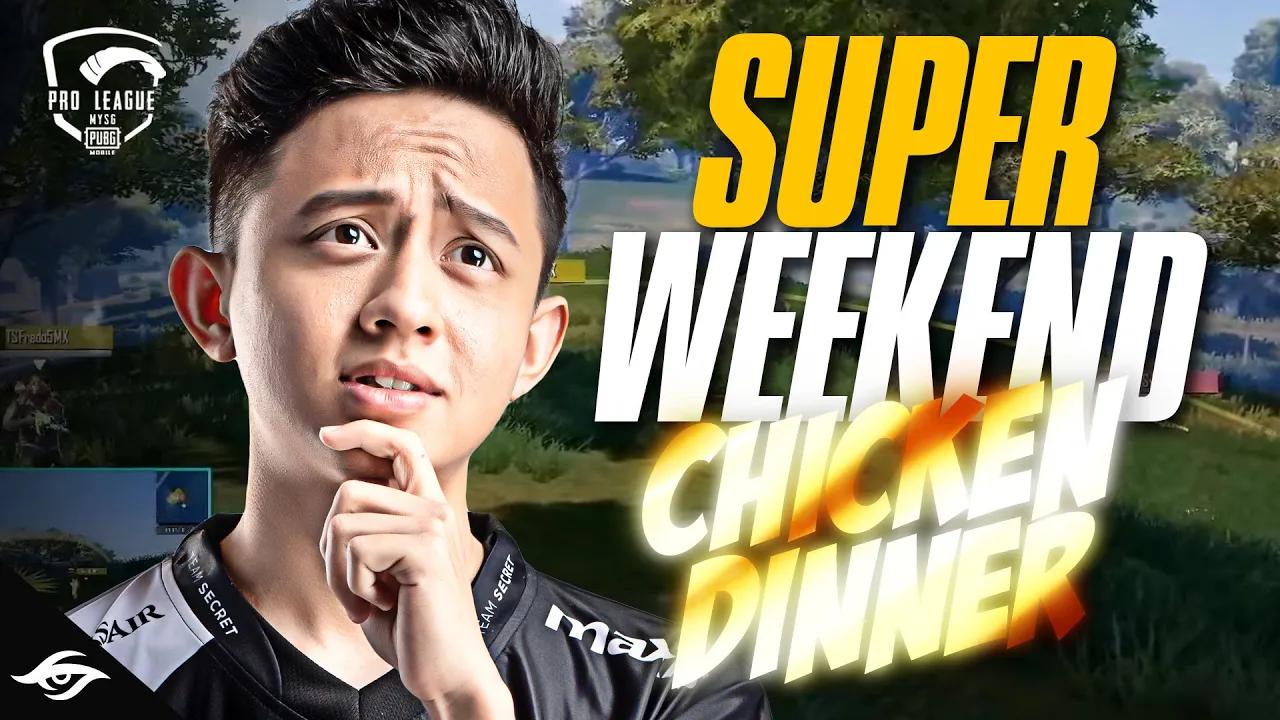 SUPER CHICKEN DINNER IN THE SUPER WEEKEND | PUBG Mobile thumbnail