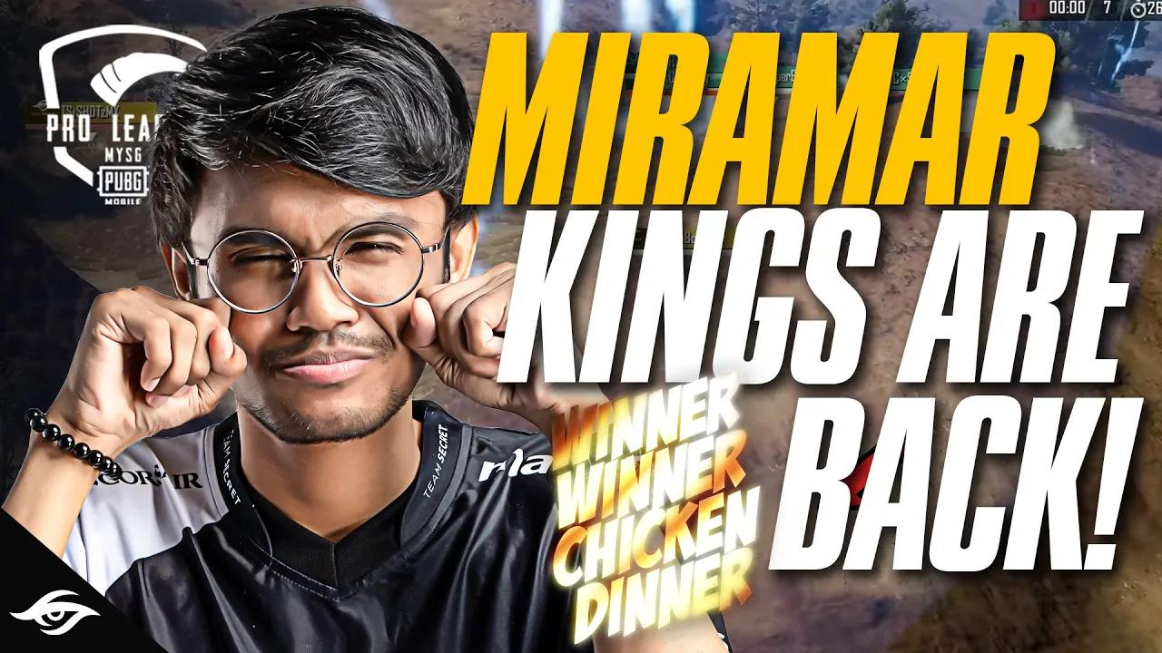 TEAM SECRET MY PROVES THAT THEY ARE STILL THE KINGS OF MIRAMAR | PUBG Mobile thumbnail