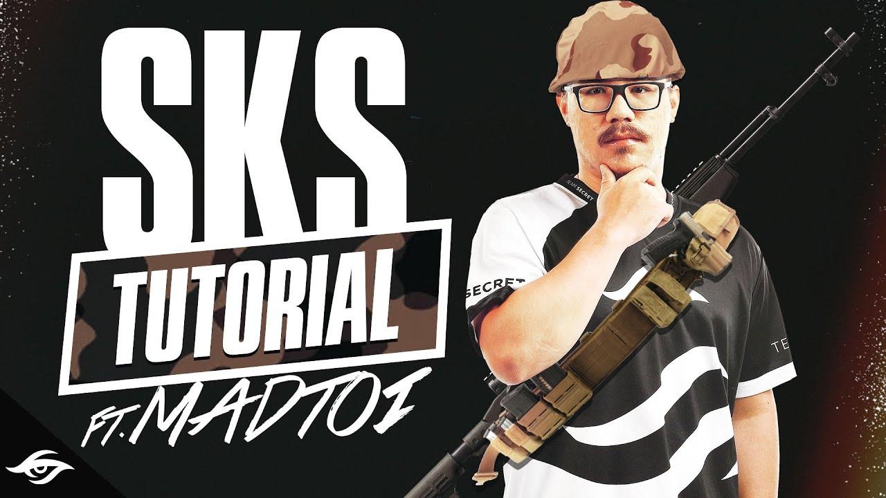 PRO SKS Tutorial Featuring Madtoi | PUBG Mobile thumbnail