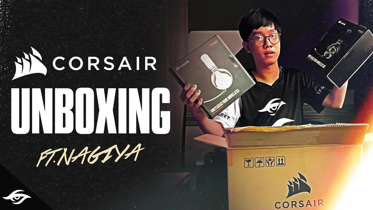 Đập hộp Gear của CORSAIR với Nagiya | CORSAIR UNBOXING thumbnail