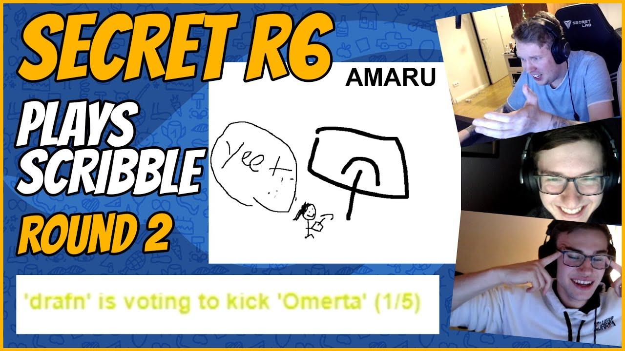 Amaru goes YEEEET // Secret R6 plays Skribbl.io thumbnail