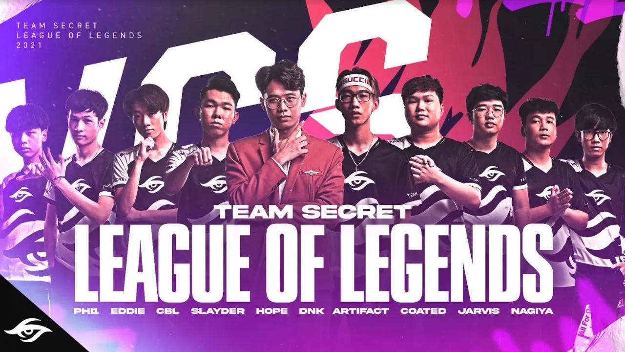 Công Bố Đội Hình Chính Thức Team Secret | SecretLoL Roster announcement thumbnail