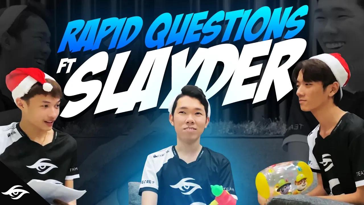 Hỏi Nhanh Đáp Nhanh cùng với bạn Đơ Slayder | Secret LoL Rapid-Fire Questions thumbnail