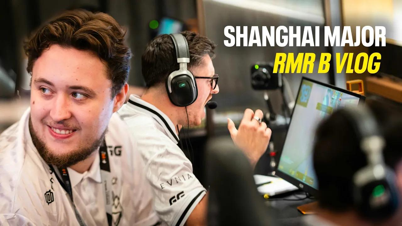 ZywOo and his team in Shanghai for the CS2 RMR thumbnail