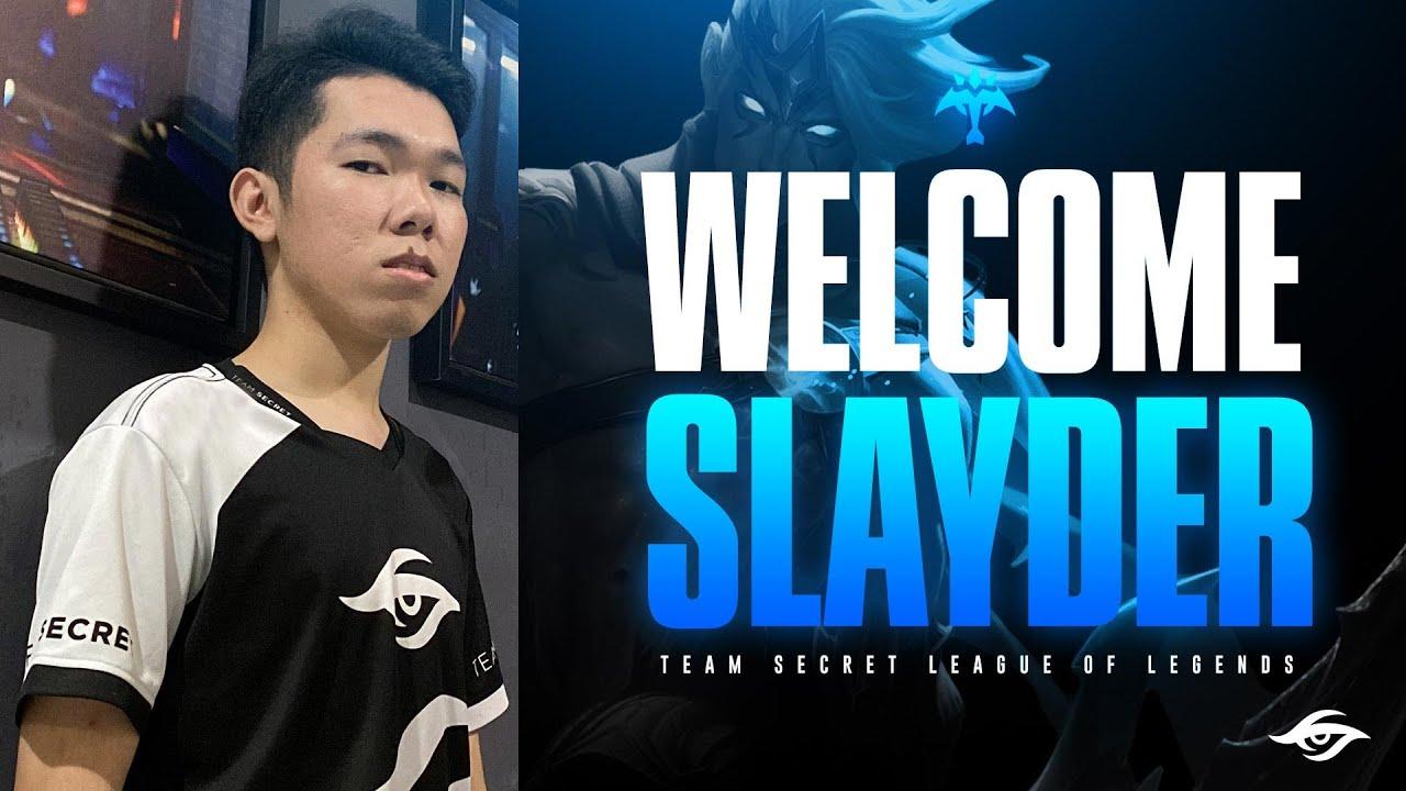 Team Secret League of Legends giới thiệu tuyển thủ Slayder // Welcoming our Newest Player thumbnail