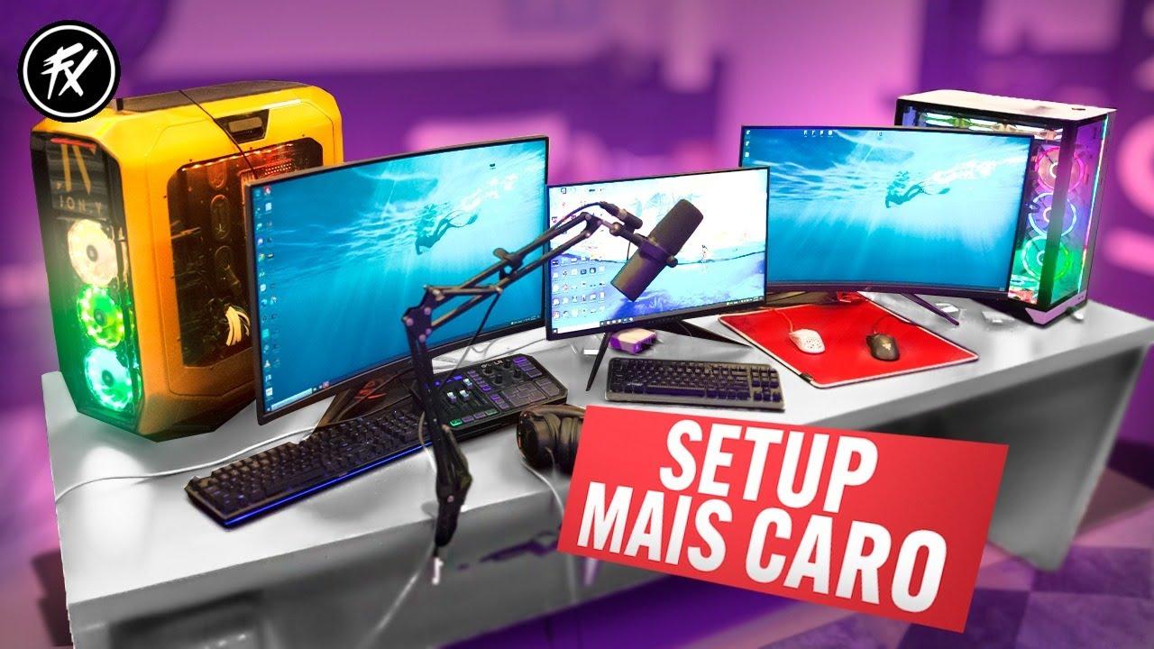 QUAL O SETUP MAIS CARO DA MANSÃO? thumbnail