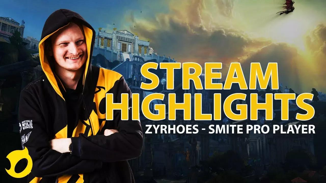 Stream Highlights | Zyrhoes - Smite Pro Player thumbnail