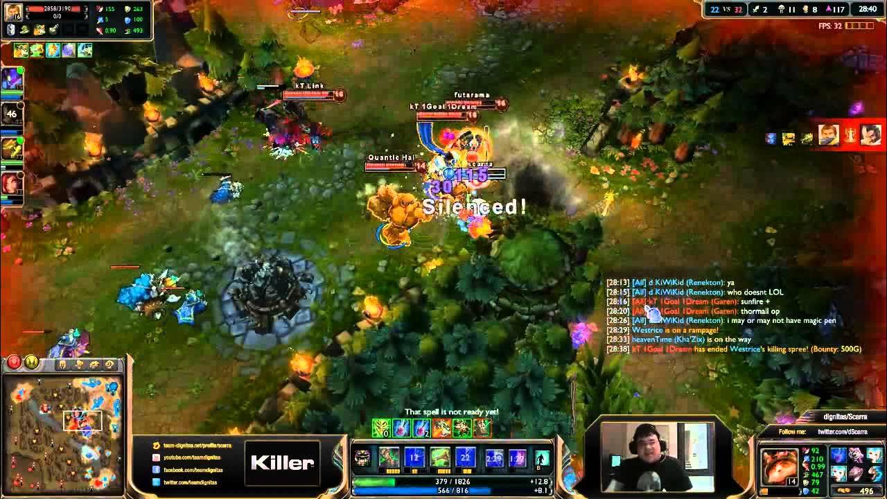 dignitas/Scarra Best Teemo NA! thumbnail