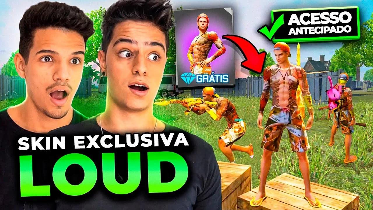 JOGAMOS NA PISCINA COM A NOVA SKIN (NÃO LANÇADA) DO LUAL NO FREE FIRE!!! thumbnail