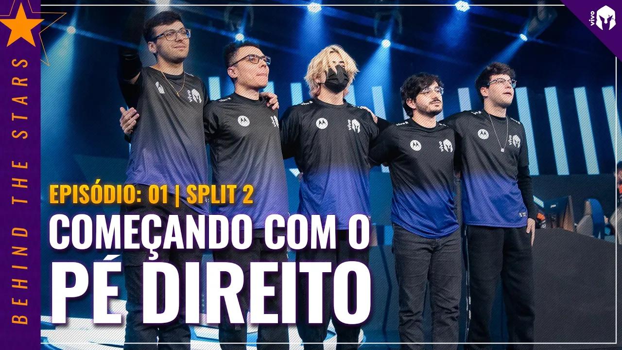 A MELHOR ESTREIA DO SPLIT! | Behind The Stars | CBLOL thumbnail