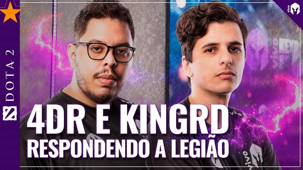 4DR e KINGRD RESPONDENDO A LEGIÃO thumbnail