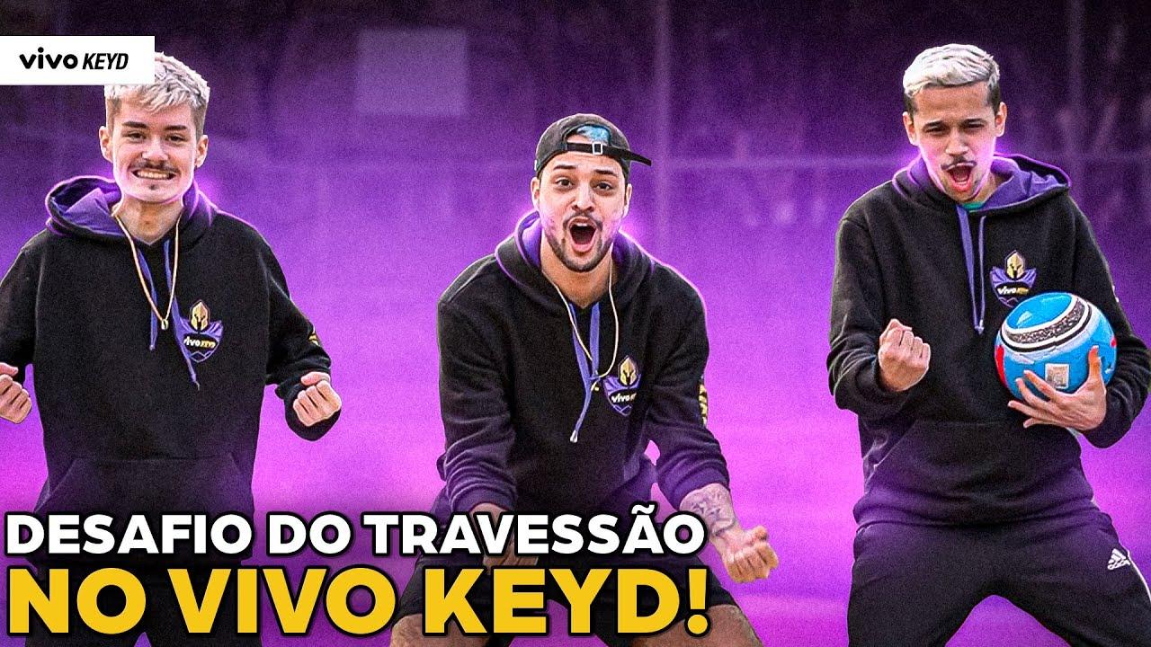 DESAFIO DO TRAVESSÃO COM JOGADORES DE ESPORTS DO VIVO KEYD! thumbnail