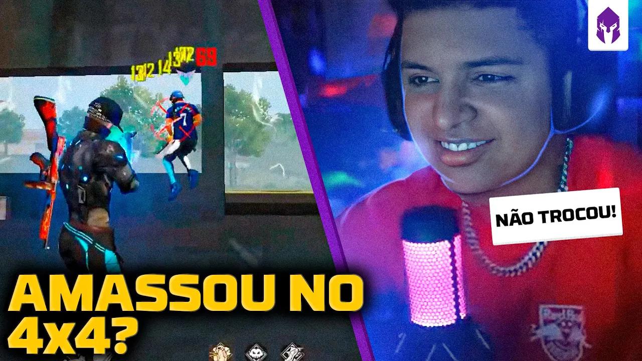 ELTIN NO 4 X 4 INSANO NO FREE FIRE (AMASSOU?) | VIVO KEYD STREAM HIGHLIGHTS #77 thumbnail