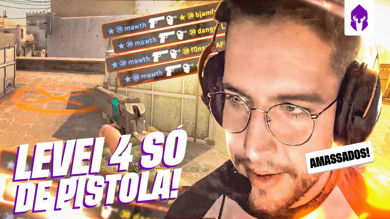 LIMPEI O round só usando A PISTOLA no COUNTER STRIKE! | VIVO KEYD STREAM HIGHLIGHTS #46 thumbnail