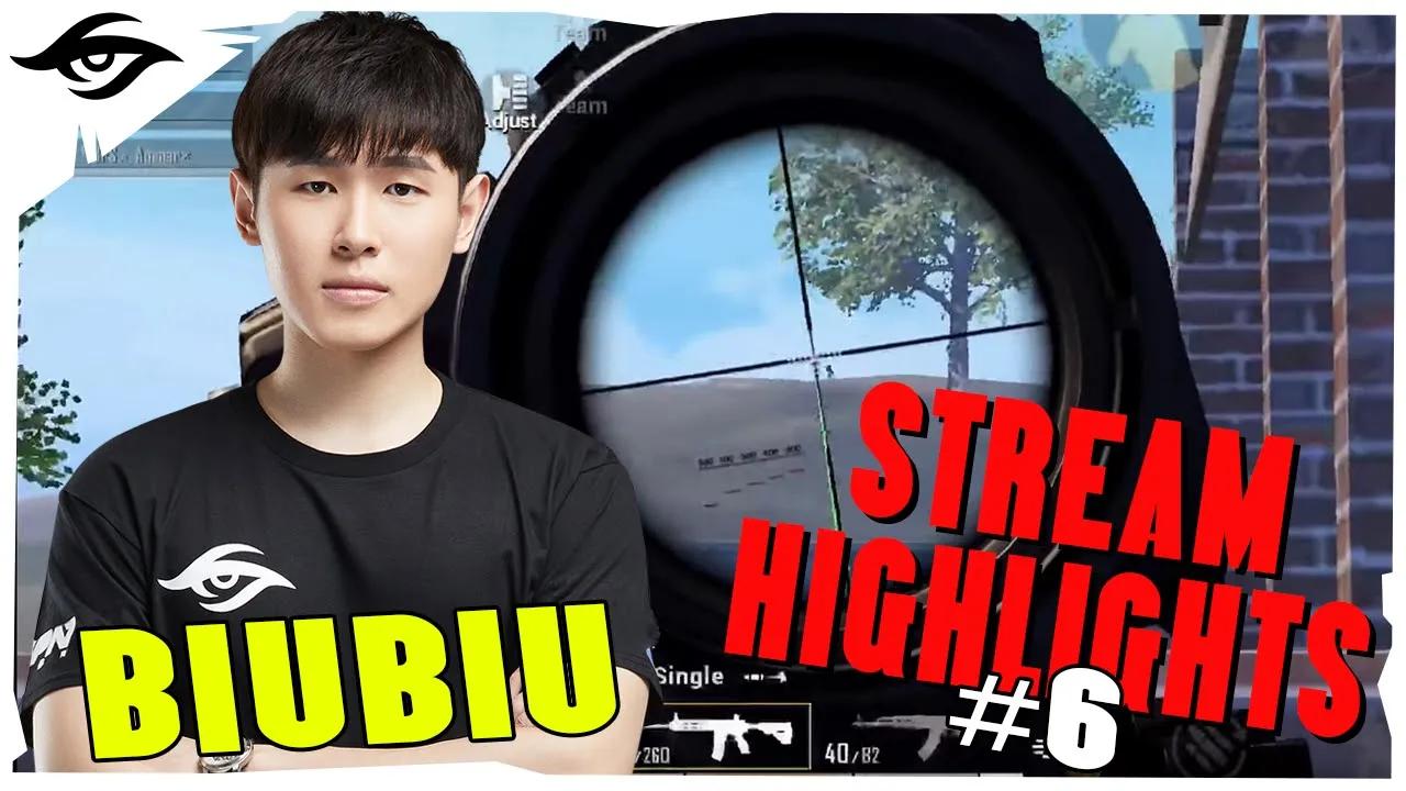 NO ONE HAS A CHANCE AGAINST BIUBIU // Secret BiuBiu Stream Highlights #6 | PUBGM thumbnail