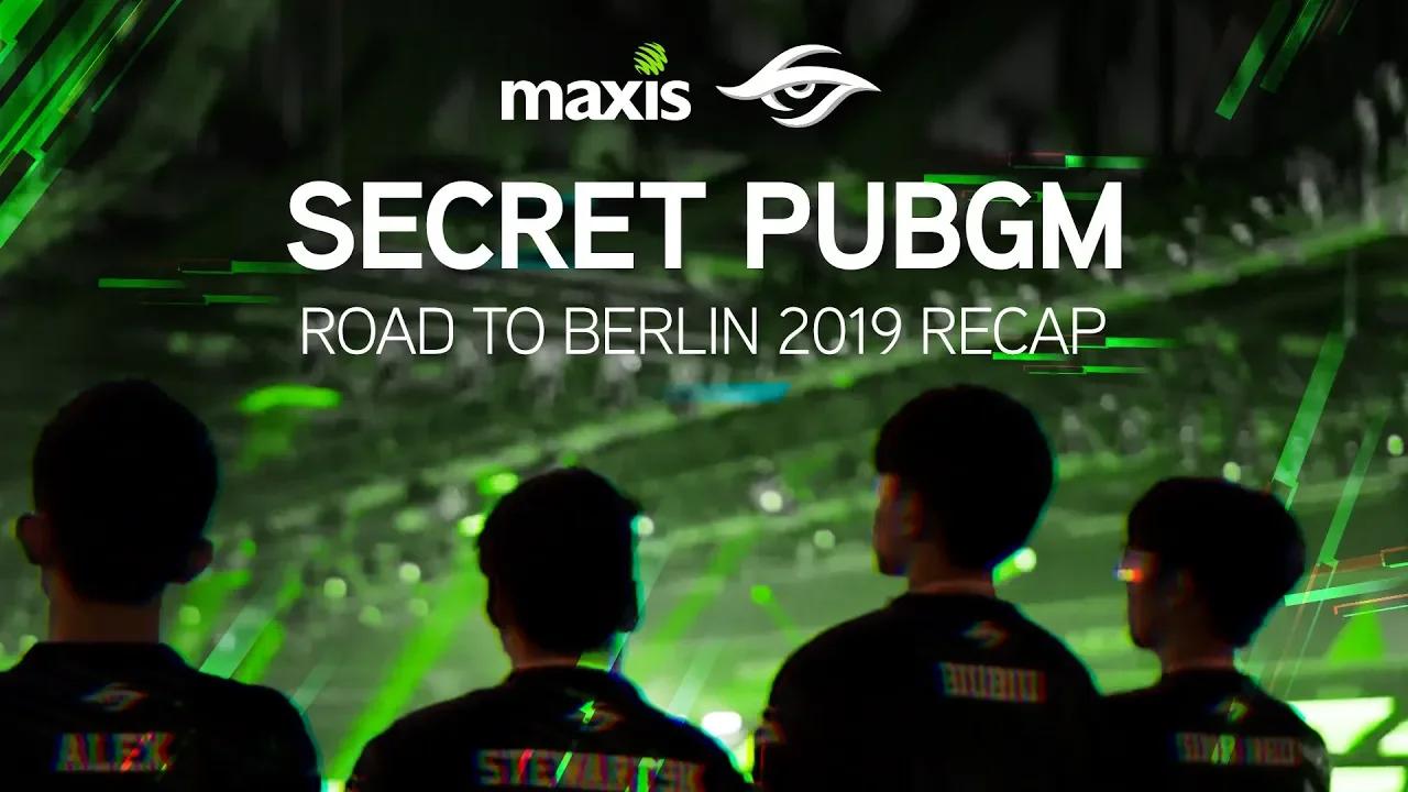 #PMCO2019 ROAD TO BERLIN RECAP | SECRET x MAXIS | PUBGM thumbnail