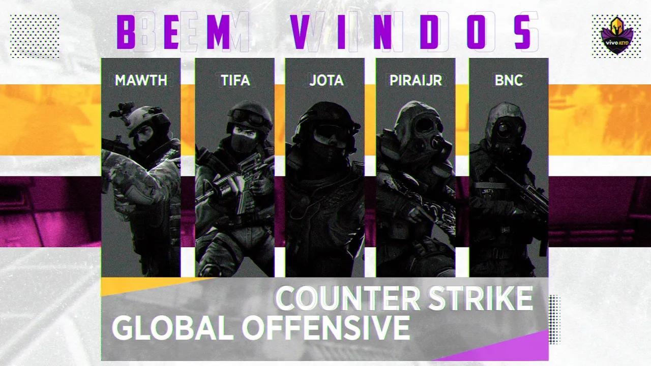 CONHEÇA A NOVA LINE UP DE CS GO DA VIVO KEYD ! thumbnail