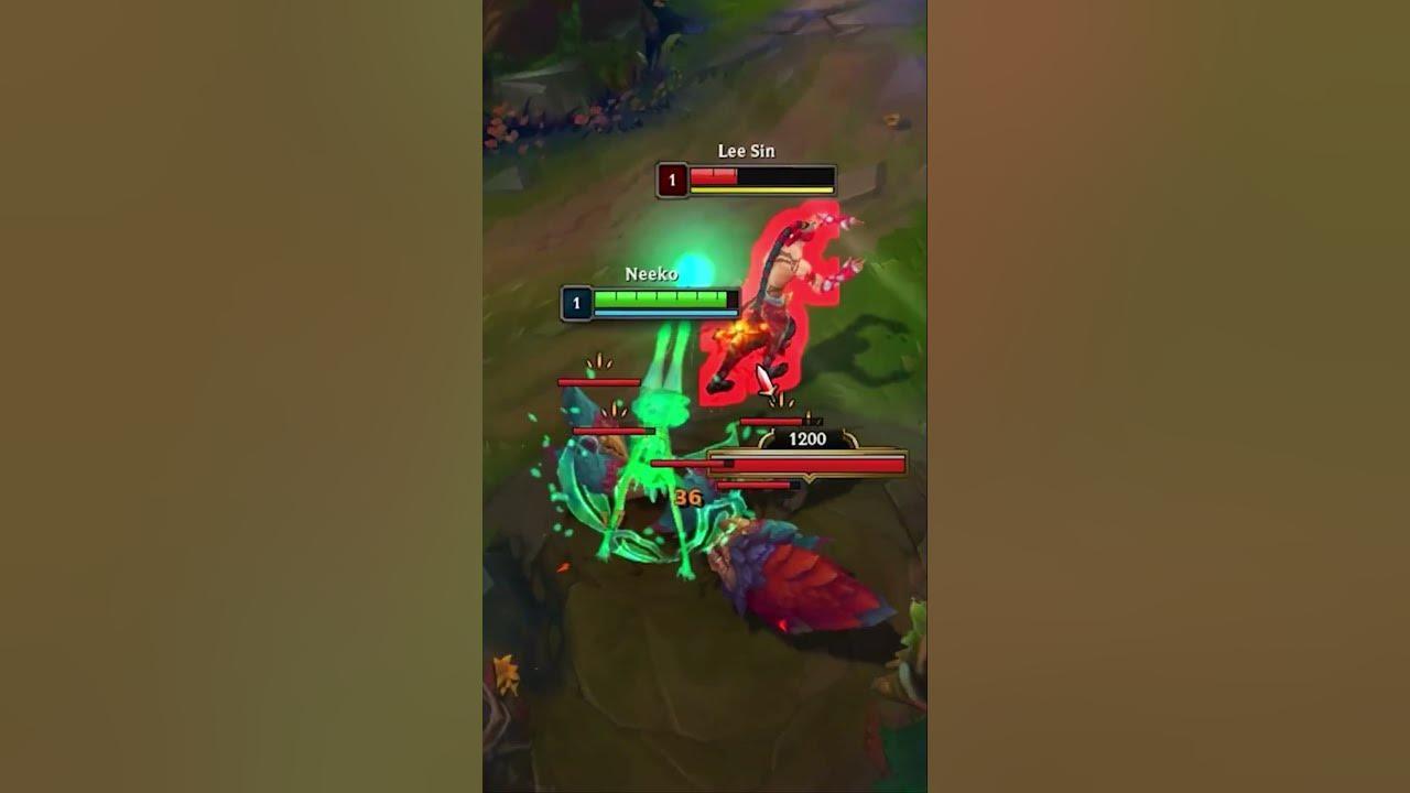 Cuando te toca contra el Lee Sin de dudosas manos :3 #leagueoflegends thumbnail