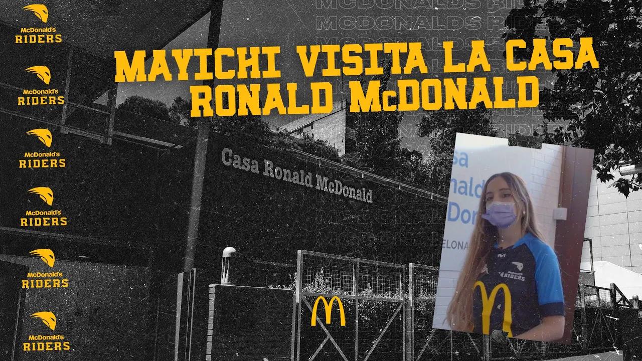 McDonald's Riders | McHappy Day 2022 - Mayichi visita la Casa Ronald McDonald thumbnail