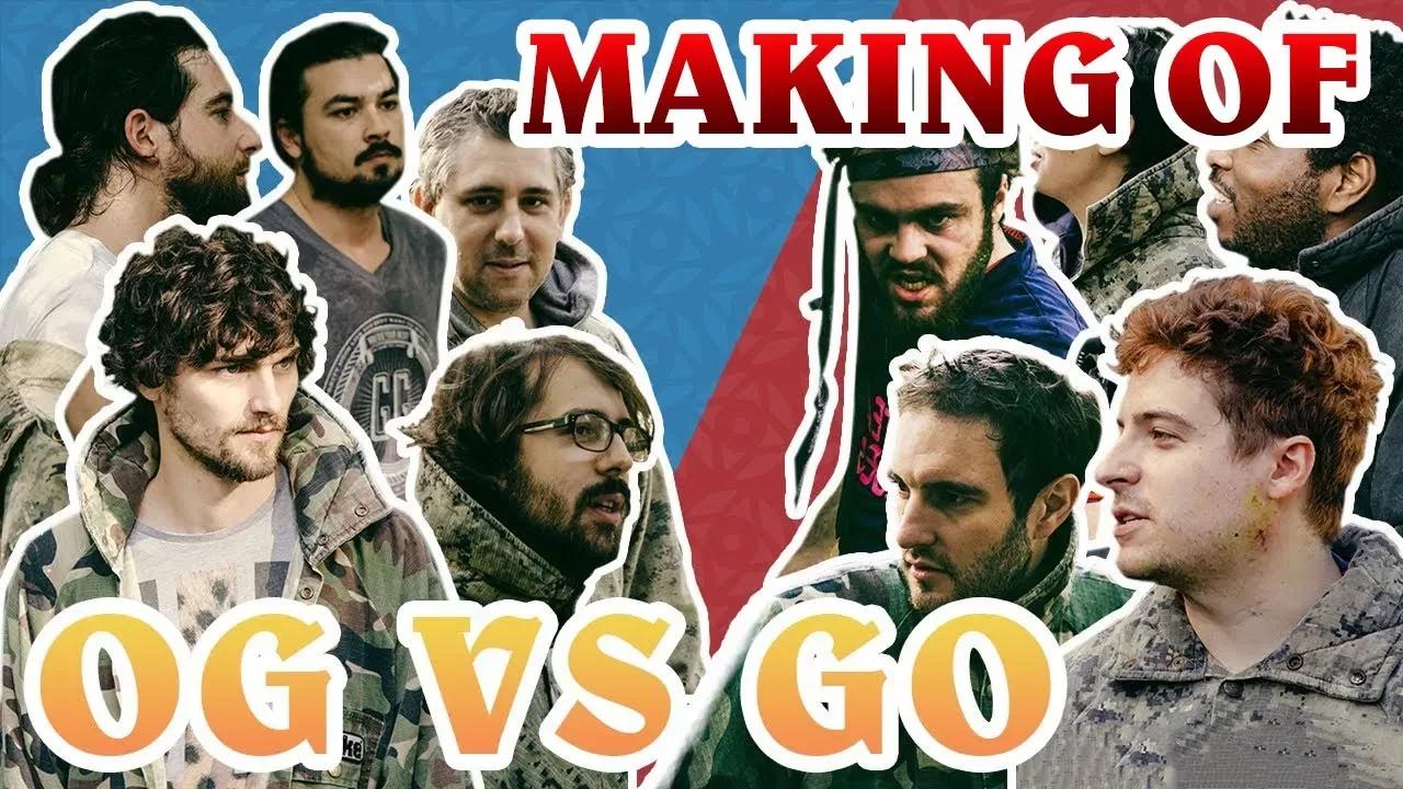 OG vs GO : PAINTBALL ORIGIN - MAKING OF thumbnail