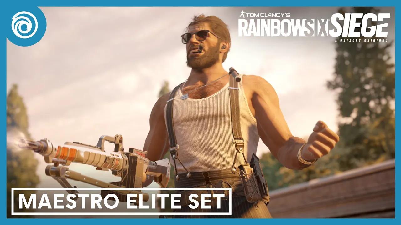 Rainbow Six Siege: Maestro Elite Trailer thumbnail