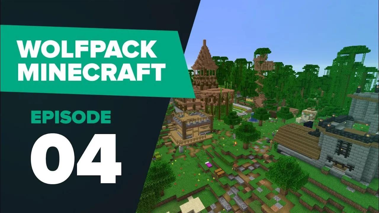 Wolfpack Minecraft: Episode 4 - Meowsparky's Community has GROWN! thumbnail