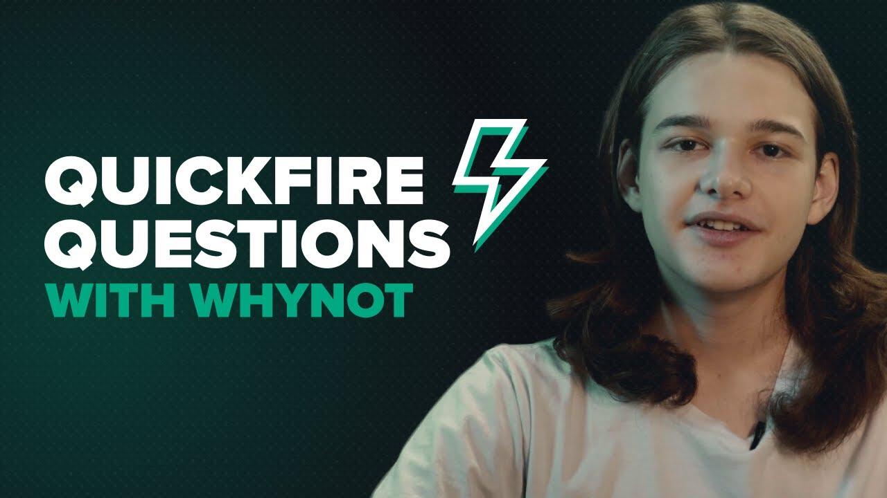 Quickfire Questions With Whynot - OCS Jungler thumbnail