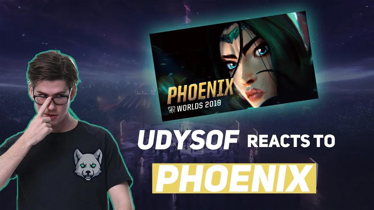 UDYSOF reacts to the Worlds 2019 song: Phoenix thumbnail