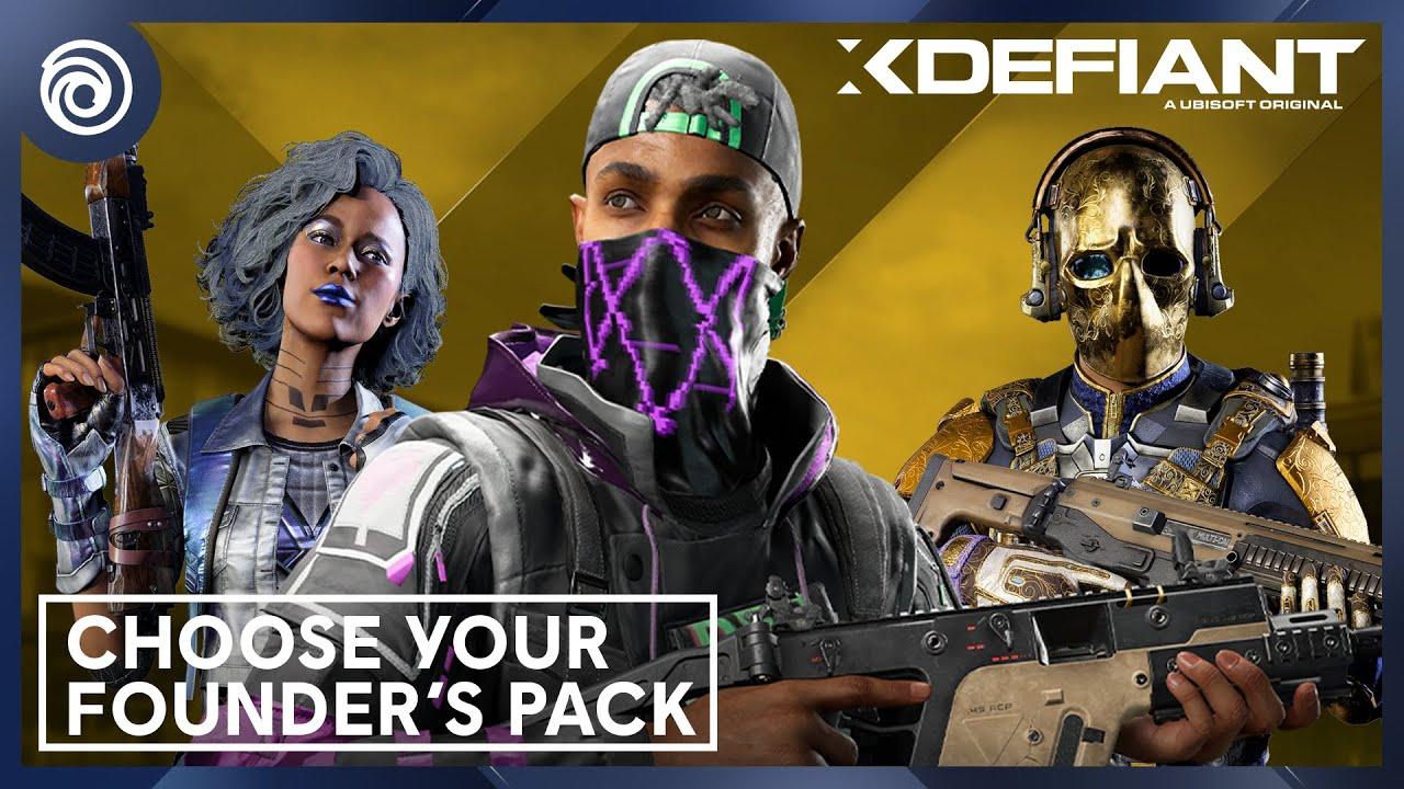 XDefiant - Choose Your Founder's Pack thumbnail