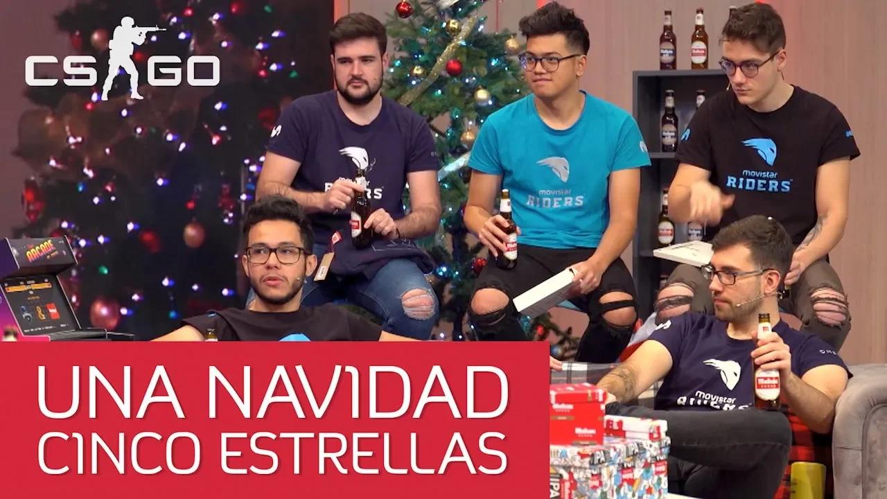 NAVIDAD CINCO ESTRELLAS CON EL EQUIPO DE CS:GO thumbnail