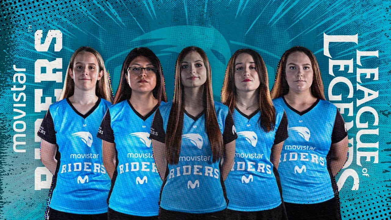 ¡Bienvenidas! Nuevo equipo de League of Legends - Movistar Riders Blue thumbnail