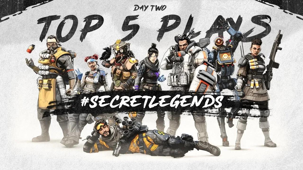 Secret Legends Tryouts // Top 5 Plays Day 2 | Apex thumbnail