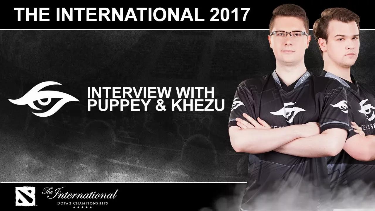 Dota 2 | Team Secret™ Puppey Post Team Liquid Loss Interview | The International 7 thumbnail