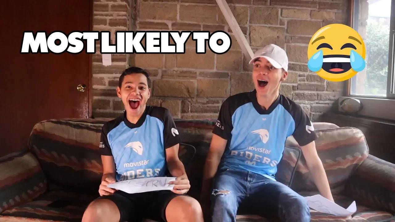 MOVISTAR RIDERS WEY #4: RETO MOST LIKELY TO… / ¿Quién es más probable que...? thumbnail