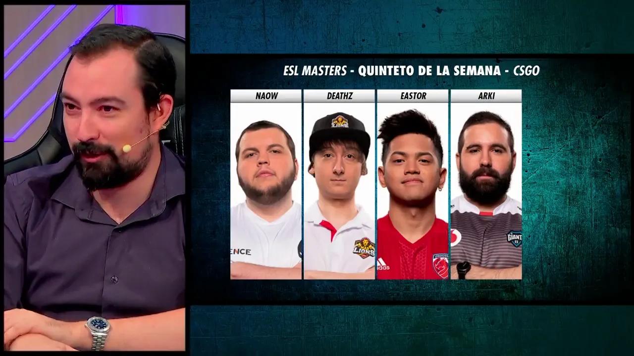 QUINTETO DE LA SEMANA Y MVP ESL MASTERS CSGO, JORNADAS 14  - ZONA ESPORTS 115 thumbnail