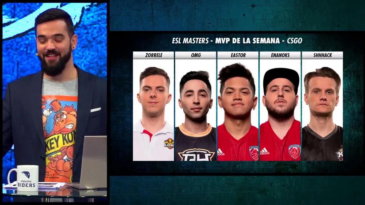 QUINTETO DE LA SEMANA Y MVP ESL MASTERS CSGO, JORNADAS 12 Y 13 - ZONA ESPORTS 111 thumbnail