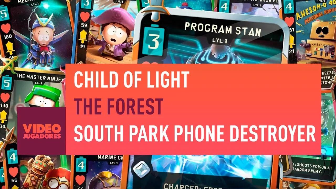 RECOMENDACIONES VIDEOJUEGOS: CHILD OF LIGHT, THE FOREST, SOUTH PARK PHONE DESTROYER thumbnail