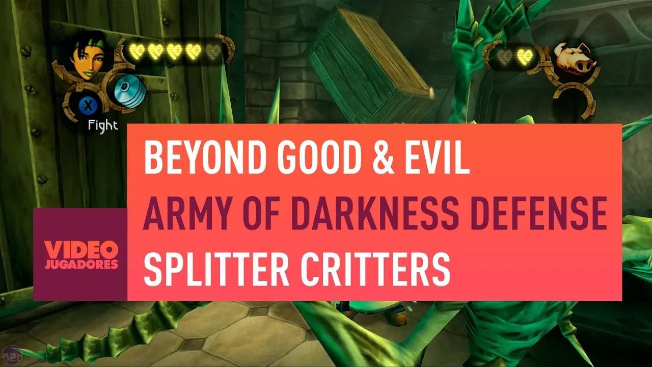 RECOMENDACIONES VIDEOJUEGOS: BEYOND GOOD & EVIL, ARMY OF DARKNESS DEFENSE, SPLITTER CRITTERS thumbnail